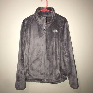 North Face Furry Fleece Full Zip Jacket